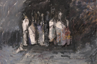 Large Still Life with Bottles