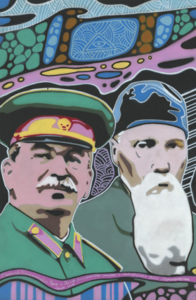 Stalin and Roerich at the Novosibirsk Institute of Metaphysics