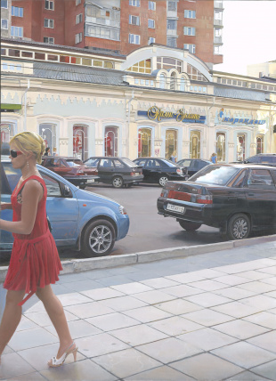 Traveller in Red