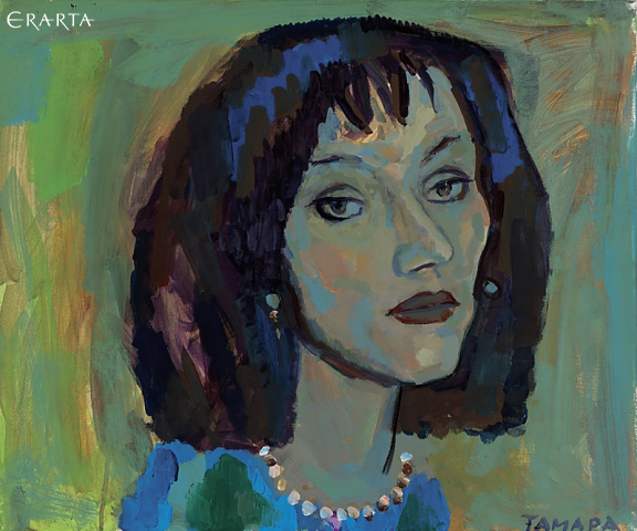 Автопортрет Кудрявцева, автор Тамара Кудрявцева