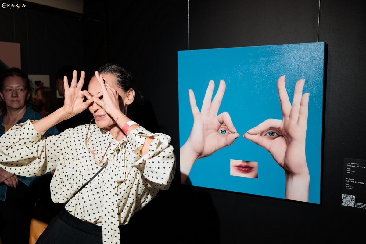 Photo Report: Private Previews of Ilya Brezinski’s and Dima ПЖ’s Exhibitions