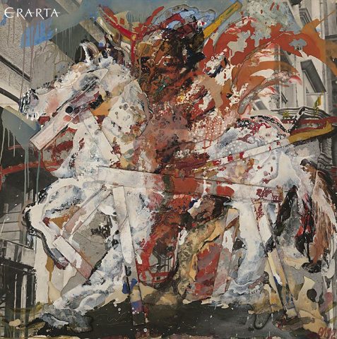 Белая лошадь (Памятник самураю), автор Валерий Лукка