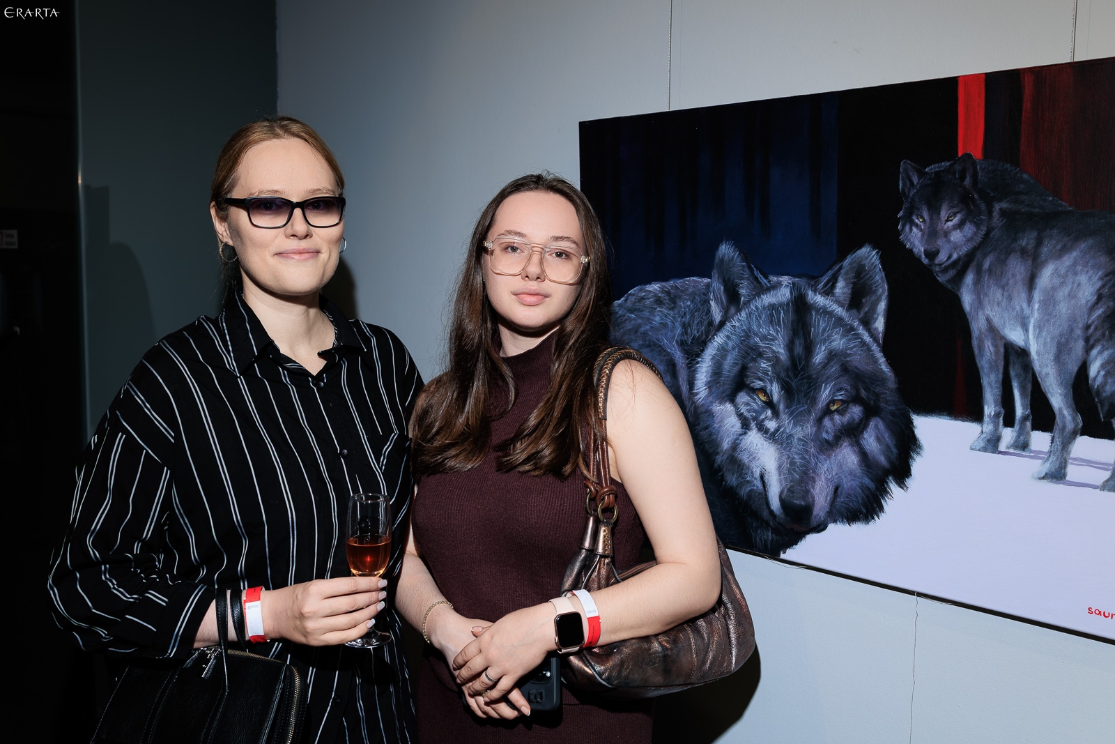 Фотоотчет: Вернисаж выставки «Денис Саунин. Слон и прочие овощи»