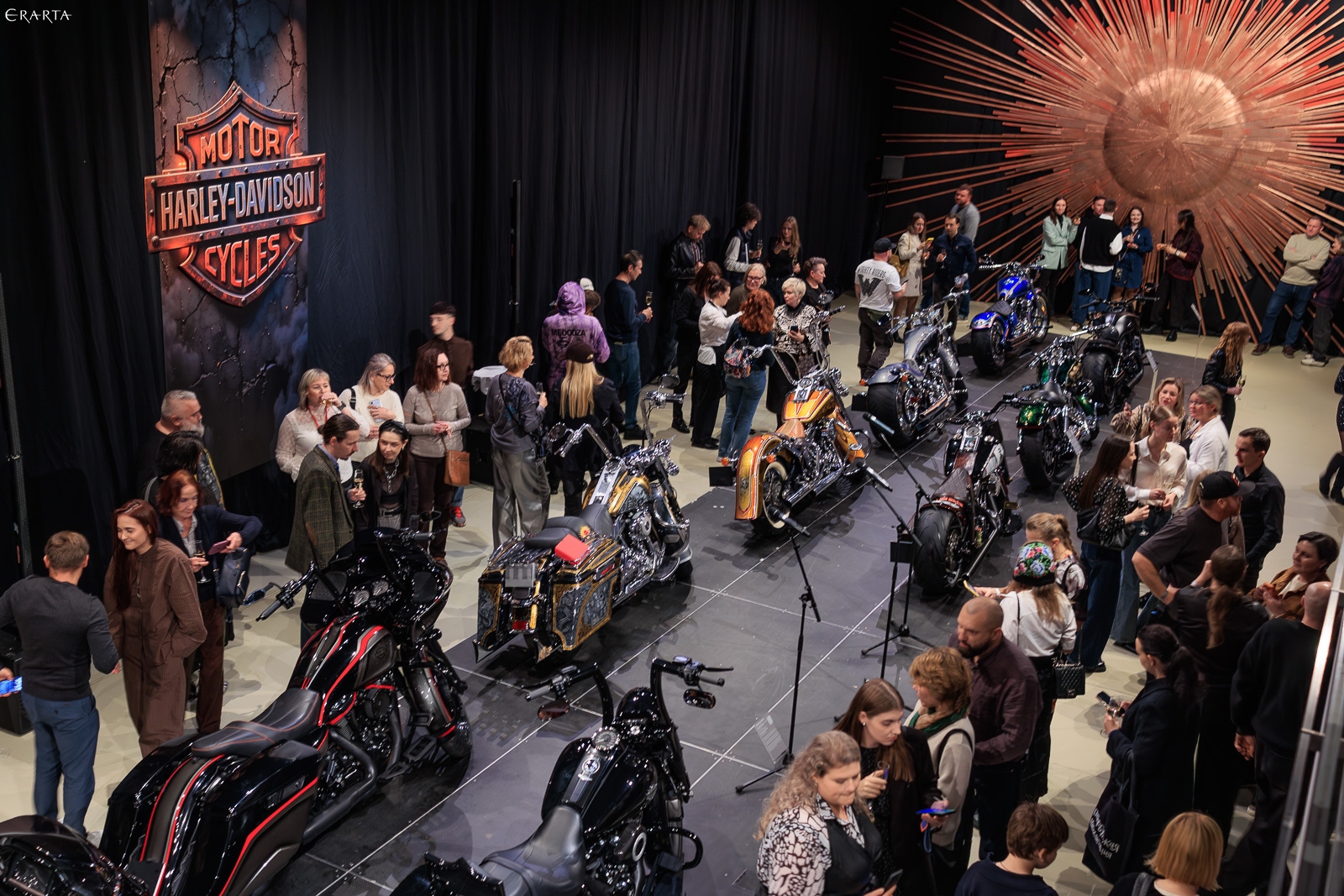 Фотоотчет: Вернисаж выставки «Harley-Davidson. Дух свободы»
