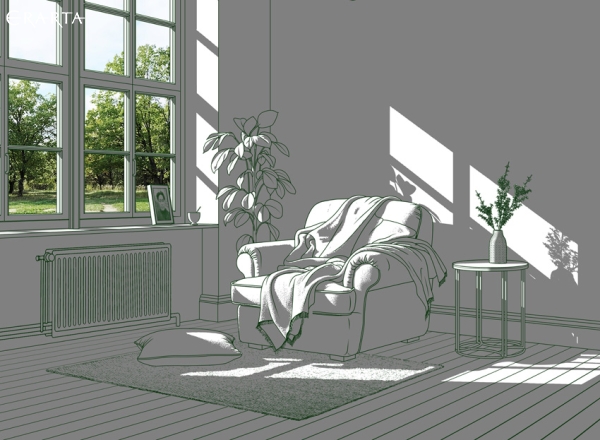 Space with sunlight, Hwang Seontae