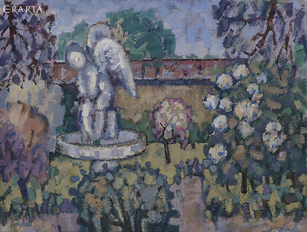 Monastery Garden. Angel., Alexander Lotsman