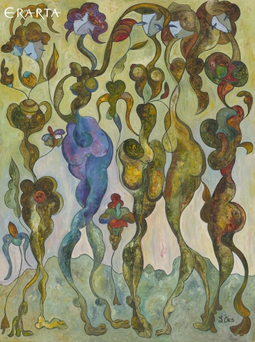 Spring Orchids, Leon Oks