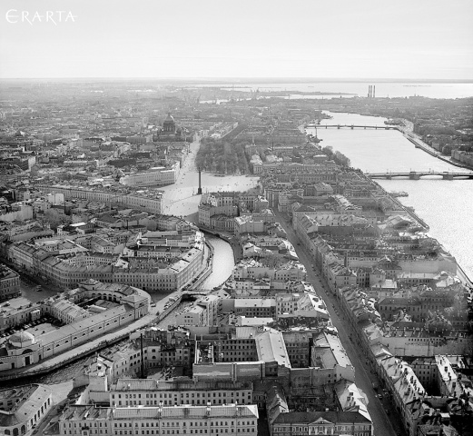 The Moika River and Millionnaya Street, Vladimir Antoshchenkov