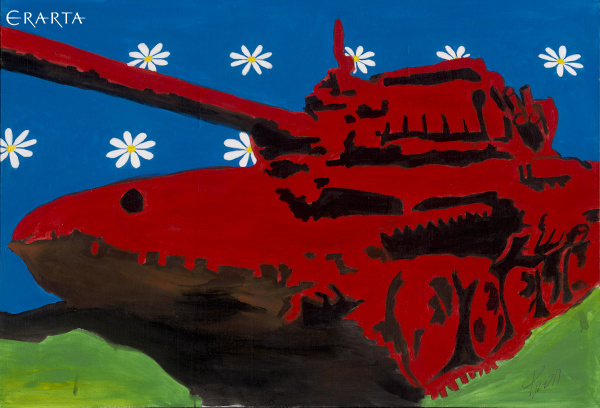 Tank from Dinosaurs series, Alexander Frolov