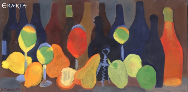 Грузинское вино (квеври), автор  