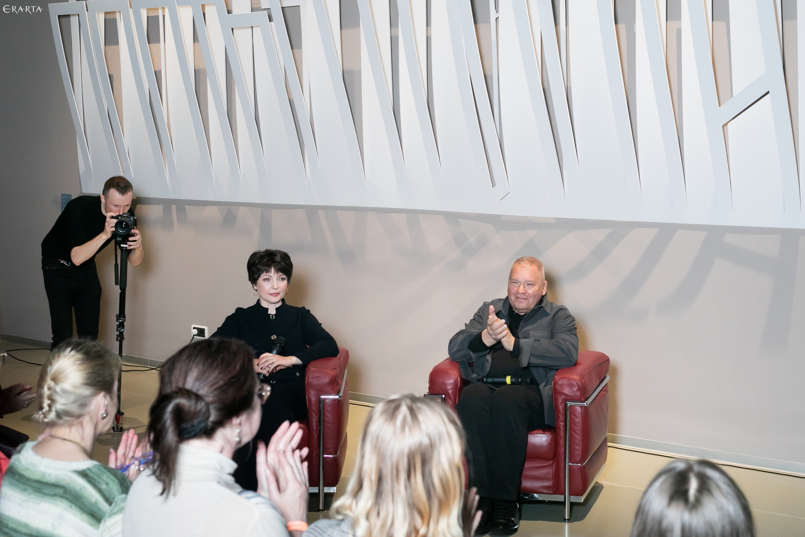 Photo Report: Artist Talk During the Opening of Alexander Rukavishnikov’s Exhibition