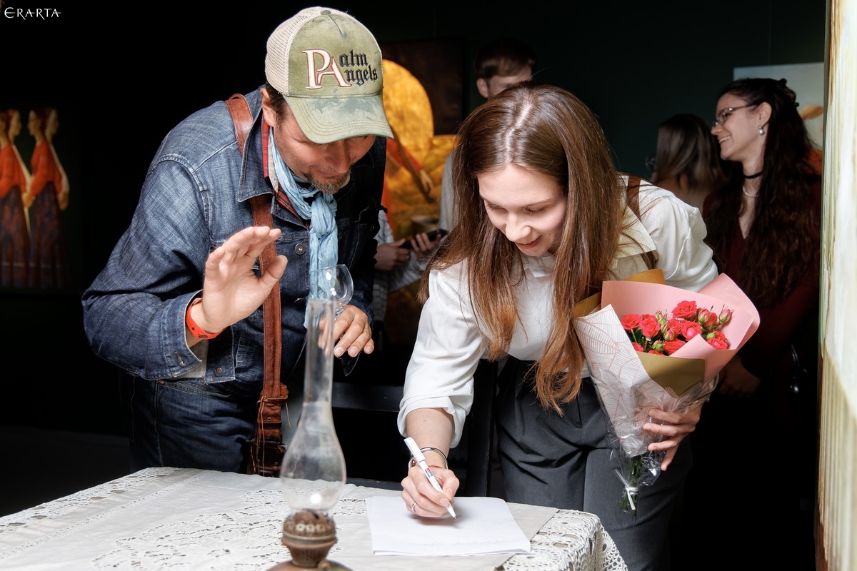 Photo Report: Private Views of Evgeniy Kravtsov’s and Ksenia Vlasova’s Exhibitions