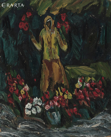 Untitled (Flower-Seller), Peter Gorban