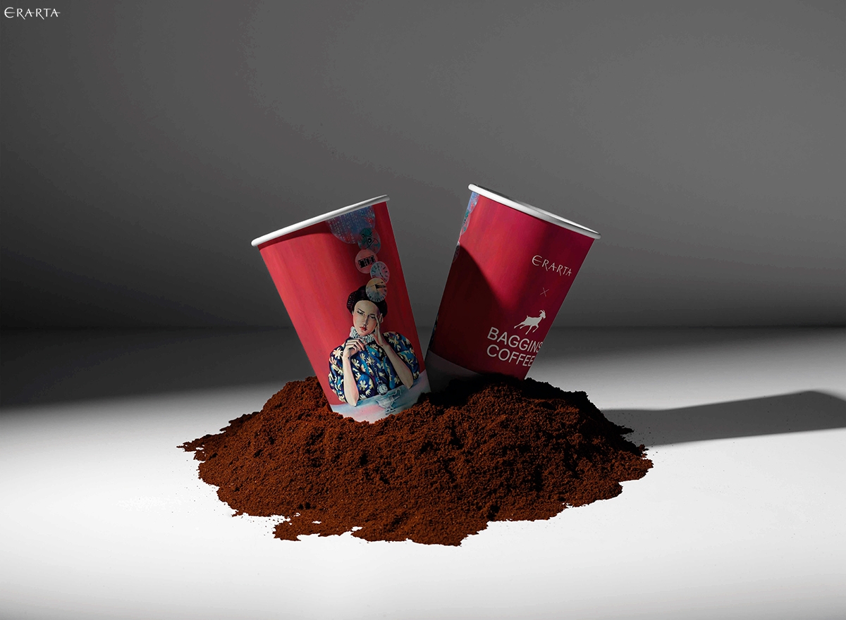 Коллаборация музея Эрарта и Baggins Coffee