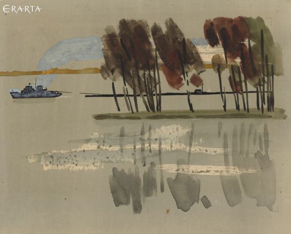 Down The Volga–Baltic Waterway. At the Vytegra River, Savely Lapitsky