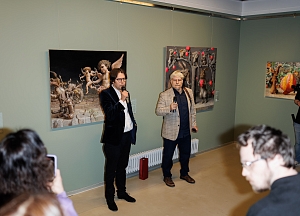 Photo Report: Private Previews of Alexander Saidov’s and Ksenia Shinkovskaya’s Exhibitions