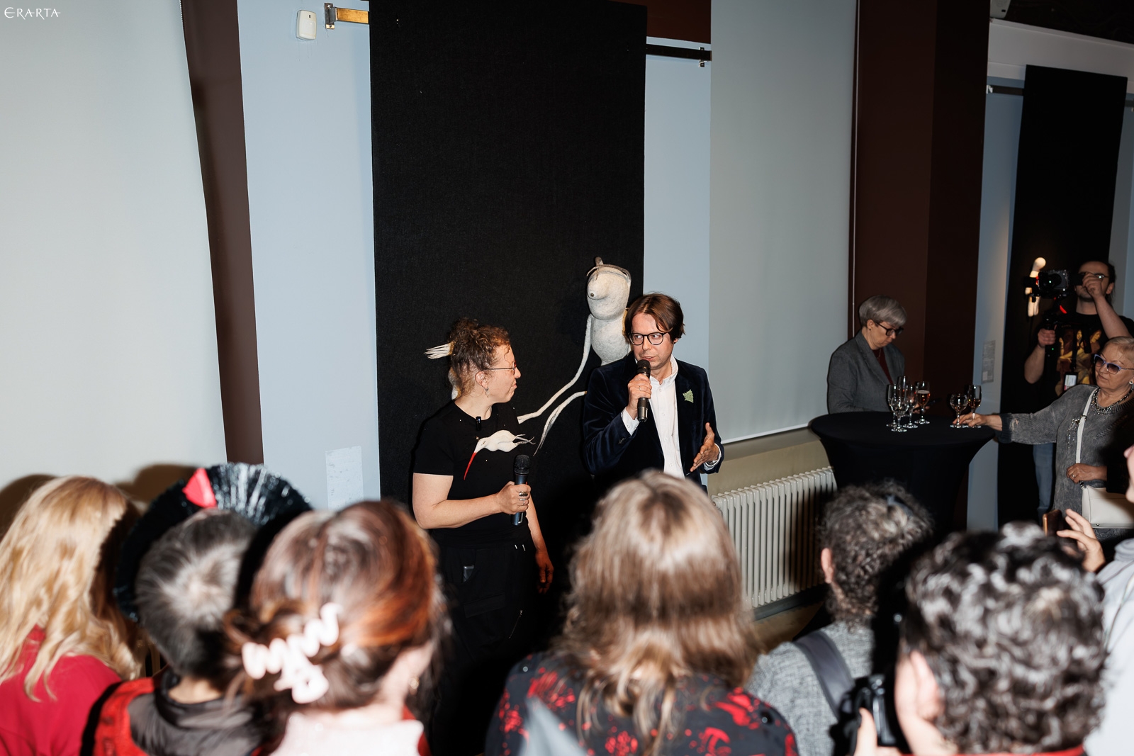 Photo Report: Private Previews of Alexander Saidov’s and Ksenia Shinkovskaya’s Exhibitions