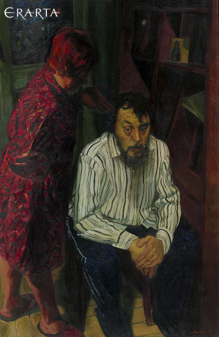 Job and his Wife, Dmitry Margolin