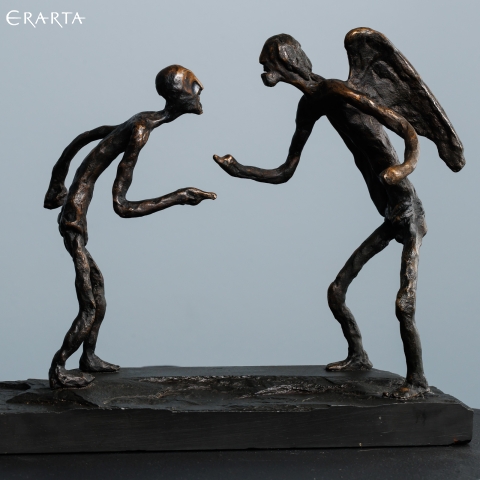 Confrontation. Jacob and the Angel, Alexander Naiman