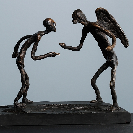 Confrontation. Jacob and the Angel