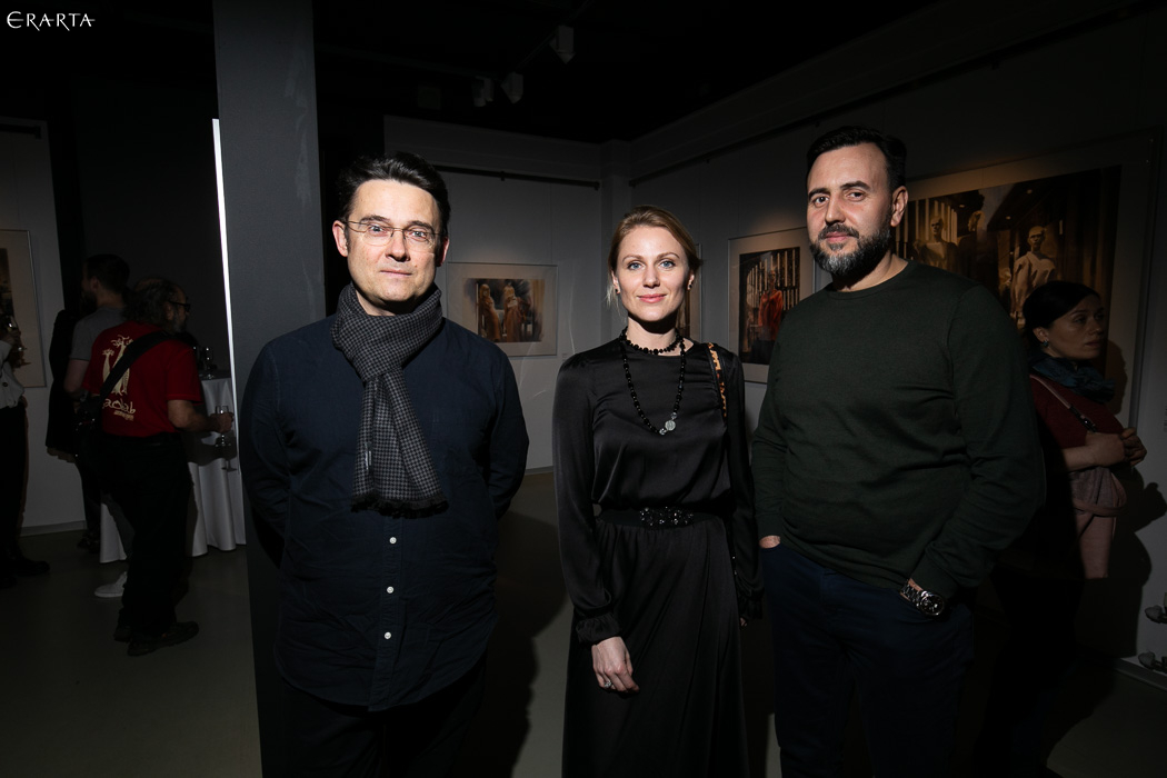Фотоотчет: Вернисажи выставок Дениса Саунина и Константина Стерхова в музее Эрарта