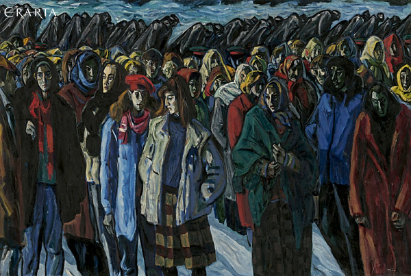 Беженцы-2, автор Петр Горбань