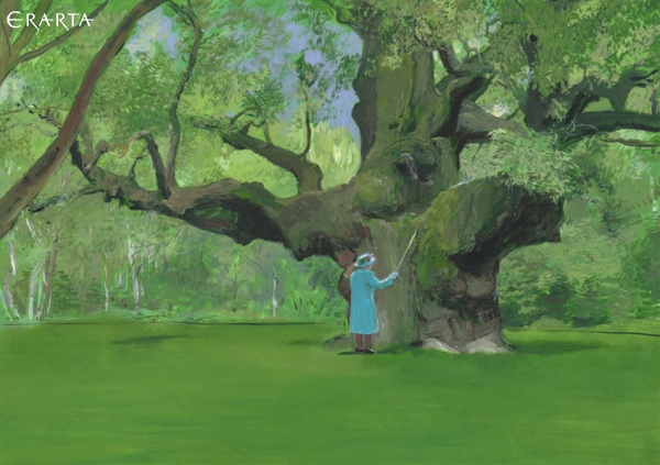 Elizabeth II Knighting the Sherwood Oak, Alexander Koryashkin