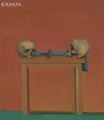 Still Life with Skulls, Mikhail Ivanov