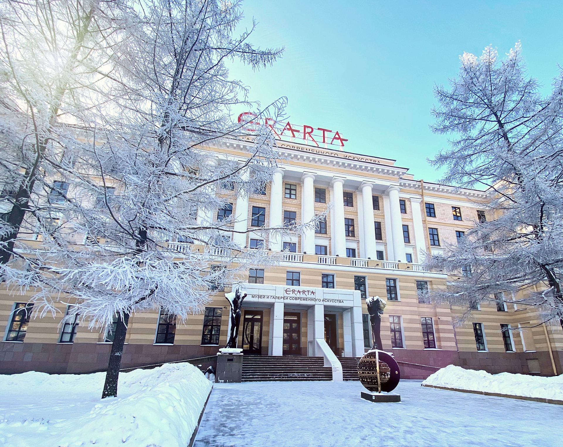 Режим работы музея Эрарта в зимние праздники