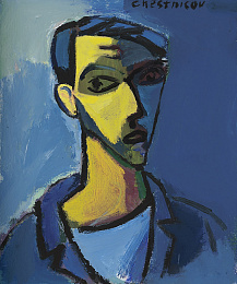 Self-Portrait Chestnikov (blue)